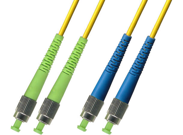 Snor SM DPX FC/APCR-FC/UPC xx m 9/OS2 G.657.A2 2x ø2mm Gul 